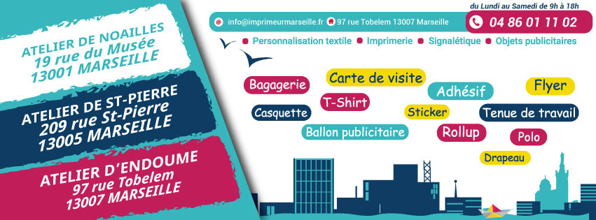 Impression sur textile, objets publicitaires